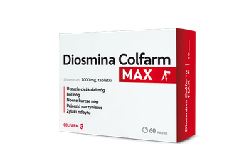 DIOSMINA COLFARM MAX 1000mg, 60 tabletek