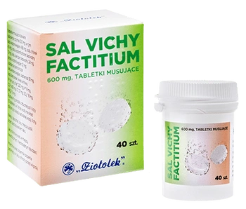 SAL VICHY FACTITIUM 600mg x 40 tabletek musujących