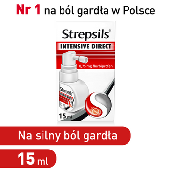 STREPSIL INTENSIVE DIRECT aerozol 15ml