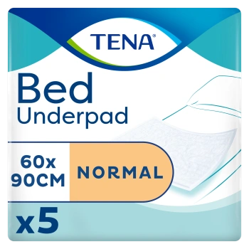 Tena Bed Normal 60x90 cm Podkłady chłonne, 5 sztuk