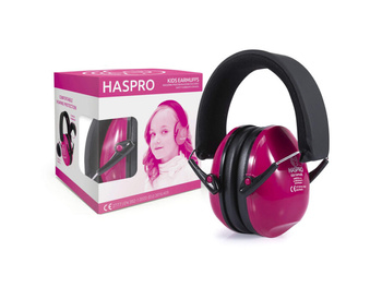Haspro Kids Nauszniki dla dzieci od 3 roku życia różowe