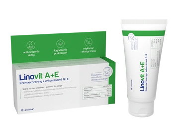 LINOVIT A+E Krem ochronny z witaminą A, E 50g