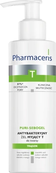 PHARMACERIS T PURI-SEBOGEL Antybakteryjny żel myjący T do twarzy 190ml