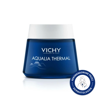 VICHY Aqualia Thermal Krem-maska na noc o działaniu nawilżającym i regenerującym, 75ml