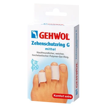Gehwol Obrączka ochronna do palców stopy Średnia, 2 sztuki