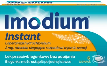 IMODIUM INSTANT 2 mg x 6 tabletek