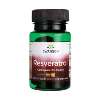 Swanson Resweratrol 100 mg, 30 kapsułek