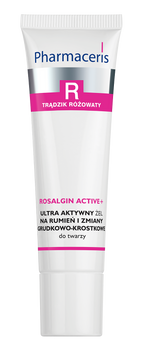 PHARMACERIS R ROSALGIN ACTIVE+ Ultra aktywny żel na rumień i zmiany grudkowo-krostkowe do twarzy 30ml