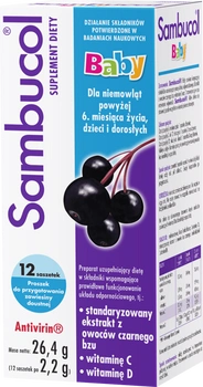 SAMBUCOL BABY proszek x 12 saszetek