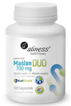 Aliness Maślan DUO 700 mg, 100 kapsułek