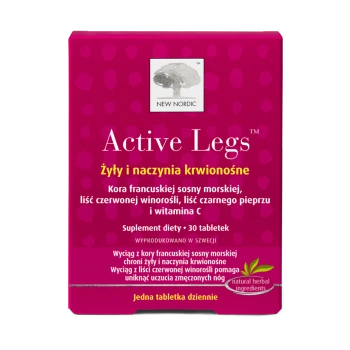Active Legs Żyły i naczynia krwionośne, 30 tabletek