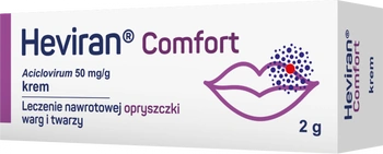 Heviran Comfort krem 50mg/g*2g (tuba)