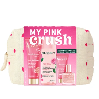 Nuxe My Pink Crush Zestaw kosmetyków rozświetlających i pielęgnacyjnych
