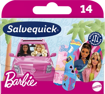 Salvequick Barbie Plastry, 14 sztuk