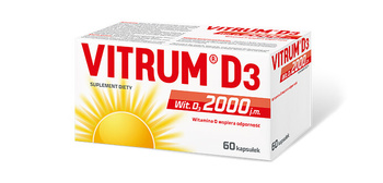 Vitrum D3 2000 j.m., 60 kapsułek