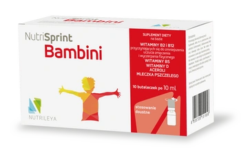 NutriSprint Bambini, 10 butelek po 10 ml