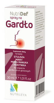 NutriDef Spray Na Gardło, 30 ml