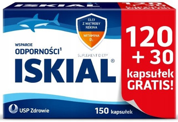 Iskial kapsułki, 150 sztuk