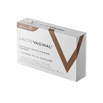 LACTOVAGINAL x 10 kapsułek dopochwowych TYLKO ODBIÓR OSOBISTY