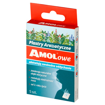 AMOLowe Plastry Aromatyczne, 5 szt.