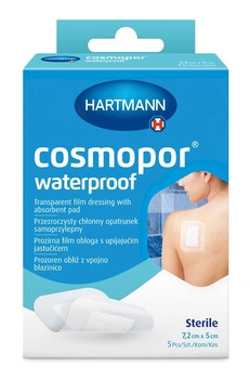 Cosmopor Waterproof Opatrunek 7,2 cm x 5 cm, 5 sztuk