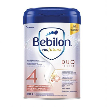 Bebilon PROfutura DUOBIOTIK 4, formuła na bazie mleka po 2. roku życia, 800 g 