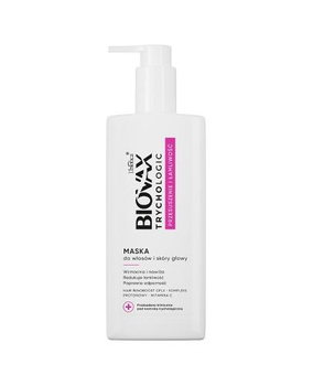 Biovax Trychologic Maska do włosów i skóry głowy przesuszenie i łamliwość, 200 ml