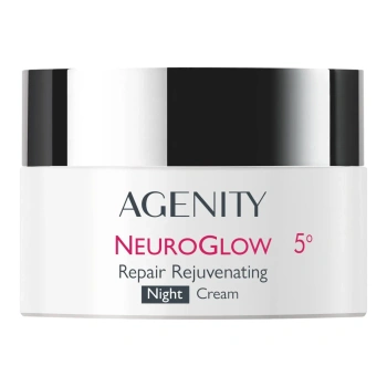 Agenity NeuroGlow 5° Naprawczy krem odmładzający na noc, 50 ml