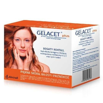 Gelacet Plus Bogaty koktajl, 21 saszetek