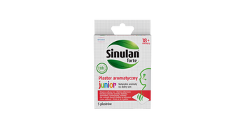 Sinulan Forte Junior Plastry aromatyczne, 5 sztuk