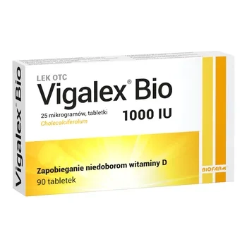 Vigalex Bio 1000 IU, 90 tabletek