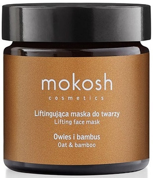 MOKOSH Liftingująca maska do twarzy owies i bambus, 60ml