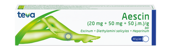 AESCIN żel, 40 g