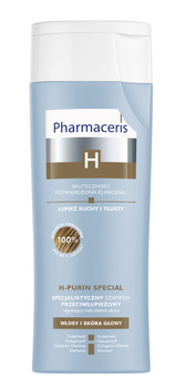 PHARMACERIS H H-PURIN SPECIAL Specjalistyczny szampon przeciwłupieżowy regulujący mikrobiom skóry  250 ml