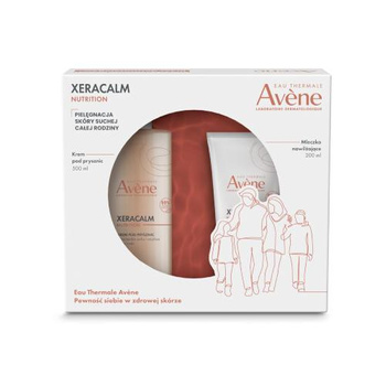 Zestaw AVENE XERACALM NUTRITION – Krem pod prysznic + Mleczko Nawilżające