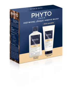 PHYTO NUTRITION Zestaw: Szampon odżywczy, 250 ml + Odżywka regenerująca, 175 ml