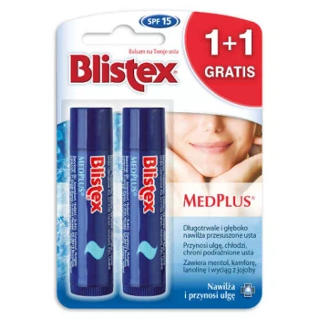 Blistex MedPlus Balsam do ust Dwupak