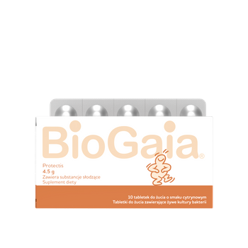 BIOGAIA PROTECTIS x 10 tabletek do żucia