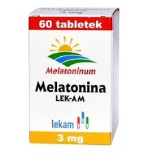 Melatonina 3 mg,  60 tabletek