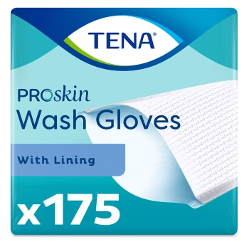 Tena ProSkin Wash Gloves Rękawice do mycia ciała, 175 sztuk