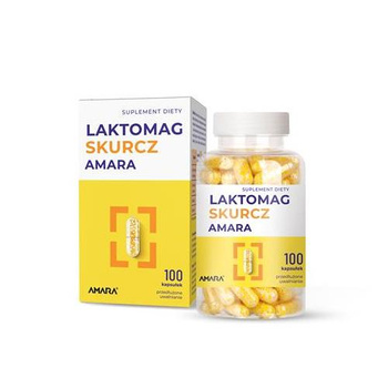 AMARA Laktomag Skurcz x 100 kapsułek 
