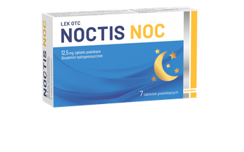 NOCTIS Noc 12,5 mg, 7 tabletek powlekanych