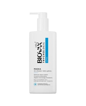 Biovax Trychologic Maska do włosów i skóry głowy łupież, 200 ml