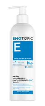 EMOTOPIC Balsam nawilżająco-natłuszczający MED+ do ciała - do codziennego stosowania, 400 ml