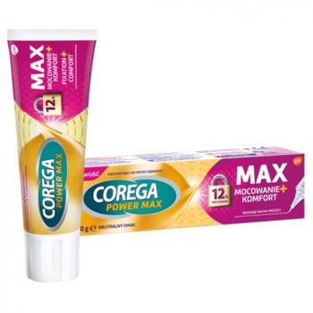 COREGA MAX Mocowanie+ Komfort krem 40g