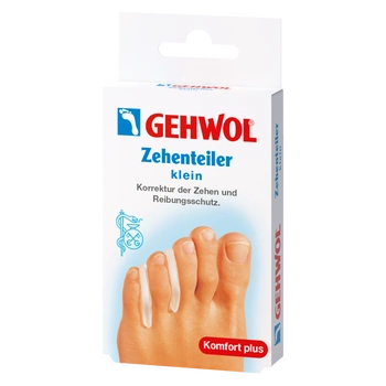 Gehwol Rozdzielacz do palców stopy Mały, 3 sztuki