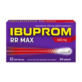 Ibuprom RR MAX 400mg, 24 tabletki powlekane