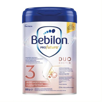 Bebilon PROfutura DUOBIOTIK 3, formuła na bazie mleka po 1. roku życia, 800 g 