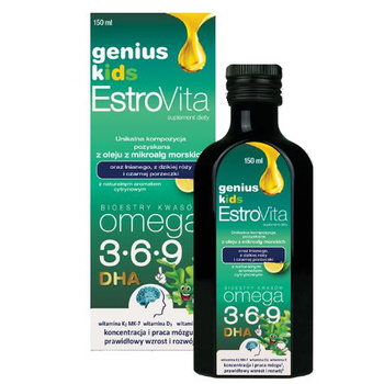 Estrovita Genius Kids olej, 150 ml