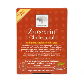 Zuccarin Cholesterol, 60 tabletek